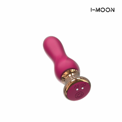 01580 | Plug Anal em silicone com 10 Modos de Vibração e Controle Remoto sem Fio - I-MOON - E-VARIEDADES