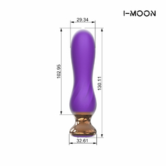 01580 | Plug Anal em silicone com 10 Modos de Vibração e Controle Remoto sem Fio - I-MOON na internet