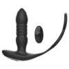 01586 | Anel peniano duplo com Plug anal - I-MOON