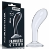 01587 | Plug Anal com ventosa - Flawless Clear Prostate Plug - LOVETOY