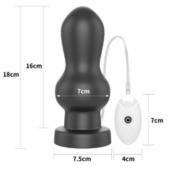 01593 | Plug Anal 18x8,3 - King Sized Vibrating Anal Rammer - LOVETOY - comprar online