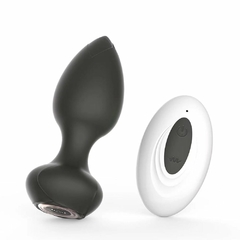 01612 | Plug Anal em silicone com 10 Modos de Vibração e Controle Remoto sem Fio - YOUVIBE