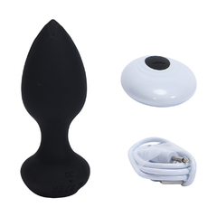 01612 | Plug Anal em silicone com 10 Modos de Vibração e Controle Remoto sem Fio - YOUVIBE - comprar online