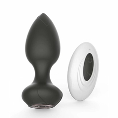 01612 | Plug Anal em silicone com 10 Modos de Vibração e Controle Remoto sem Fio - YOUVIBE - loja online