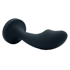 01668 | Plug Anal Curvado em Silicone - Tamanho P - VIPMIX - comprar online