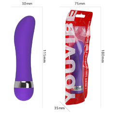 01693 | Vibrador ponto G em ABS - YOUVIBE - E-VARIEDADES