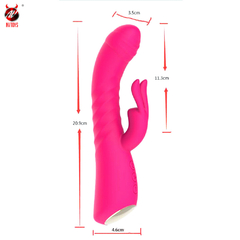 Imagem do 01787 | Vibrador de Ponto G e Clitóris com vai e vem - NV TOYS