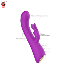 01787 | Vibrador de Ponto G e Clitóris com vai e vem - NV TOYS - comprar online