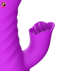 01789 | Vibrador de Ponto G e Clitóris com vai e vem - NV TOYS