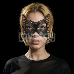 01824 | Máscara Gato com Tiras - Rebellion Reign Cat Mask - LOVETOY na internet