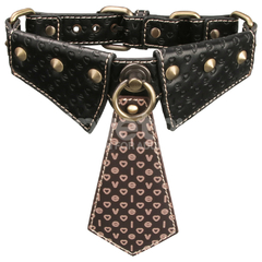 01826 | Coleira com Guia Exclusive Collar - Rebellion Reign Collar - LOVETOY - loja online