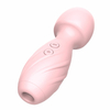 01900 | Vibrador ponta dupla com 10 modos de vibração, com texturização no corpo do vibrador, contém 10 modos de intensidade de pulsação na parte de baixo - MANNUO