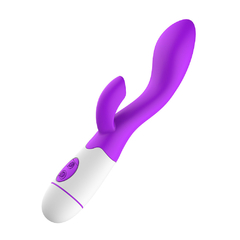 01968 | Vibrador ponto G com 30 modos vibração, feito em silicone, possui dois motores que funcionam alternadamente - YOUVIBE