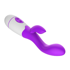 01968 | Vibrador ponto G com 30 modos vibração, feito em silicone, possui dois motores que funcionam alternadamente - YOUVIBE na internet