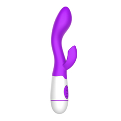 01968 | Vibrador ponto G com 30 modos vibração, feito em silicone, possui dois motores que funcionam alternadamente - YOUVIBE - loja online