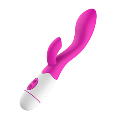 01968 | Vibrador ponto G com 30 modos vibração, feito em silicone, possui dois motores que funcionam alternadamente - YOUVIBE