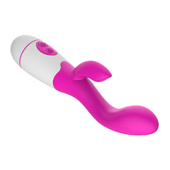 01968 | Vibrador ponto G com 30 modos vibração, feito em silicone, possui dois motores que funcionam alternadamente - YOUVIBE - comprar online