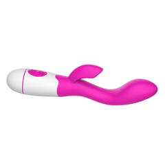 01968 | Vibrador ponto G com 30 modos vibração, feito em silicone, possui dois motores que funcionam alternadamente - YOUVIBE - E-VARIEDADES