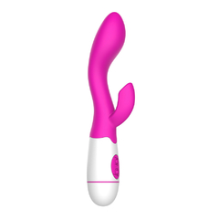 01968 | Vibrador ponto G com 30 modos vibração, feito em silicone, possui dois motores que funcionam alternadamente - YOUVIBE - loja online