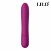 01986 | Mini vibrador em silicone ABS super macio, com 5 modos de vibração super potentes - LILO