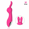 02003 | Vibrador com estimulador em orelhas para estimulo melhor e mais preciso da região do clitóris - VIBE