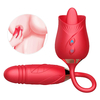 02012 | Vibrador Duplo Flexível com 10 movimentos de língua,10 modos de vibração e 10 modes de vai e vem - OLENA