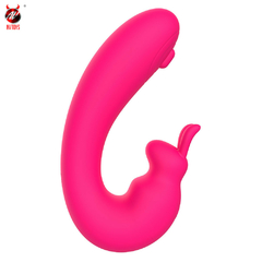 02050 | Vibrador de ponto G. Possui 2 motores ,Com 6 modos de vibração em formato de bater na ponta e 6 modos de vibração,3 níveis de velocidade - NV TOYS na internet