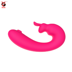 02050 | Vibrador de ponto G. Possui 2 motores ,Com 6 modos de vibração em formato de bater na ponta e 6 modos de vibração,3 níveis de velocidade - NV TOYS - loja online