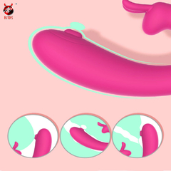 02050 | Vibrador de ponto G. Possui 2 motores ,Com 6 modos de vibração em formato de bater na ponta e 6 modos de vibração,3 níveis de velocidade - NV TOYS - comprar online