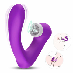 Imagem do 02079 | Vibrador com Estimulador Clitoriano 9 modos de Vibração - USK