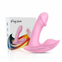 02085 | Vibrador Ponto G com Estimulador Clitoriano com Controle Remoto - USK - comprar online