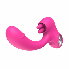 02099 | Vibrador Ponto G com estimulador de Clitóris,10 modos de vibração - YOUVIBE na internet