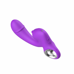 02099 | Vibrador Ponto G com estimulador de Clitóris,10 modos de vibração - YOUVIBE - loja online