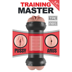 Imagem do 02249 | Masturbador Duplo Vagina e Ânus Training Master Double Side Stroker Pussy and Anus - LOVETOY