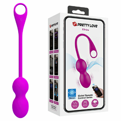 02270 | Bola Kegel com 12 níveis de vibração controladas via App de Smartphone - PRETTY LOVE - comprar online