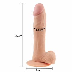 02313 | Pênis Suave 22x4,5 cm -The Ultra Soft Dude - LOVETOY - comprar online