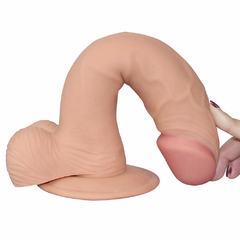 02313 | Pênis Suave 22x4,5 cm -The Ultra Soft Dude - LOVETOY