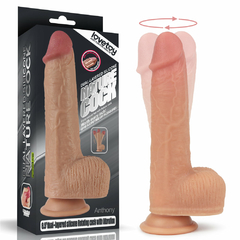 02317 | Pênis Dupla Densidade Rotativo 21,5x4 cm Dual layered Silicone Rotating Nature Cock Liam - LOVETOY