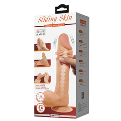 02327 | Pênis Realístico com vibro 5x24 cm - Sliding Skin - BAILE - loja online