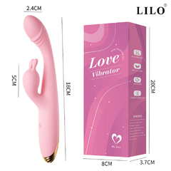 02343 | Vibrador para Ponto G Recarregável com 10 Modos de Vibração - LILO - comprar online