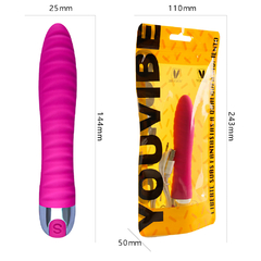 02360 | Vibrador personal recarregável com 10 modos de vibração - YOUVIBE - loja online