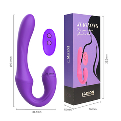 Imagem do 02391 | Vibrador duplo. Com 7 modos de vibração - I-MOON