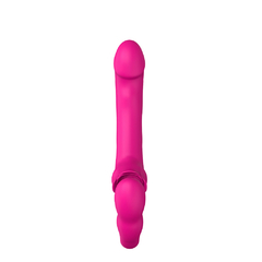 02394 | Vibrador Duplo 3 em 1.vibrador tipo cinta com estimulação de pulsação com 5 velocidades e 10 modos de vibração introdutória - YOUVIBE - comprar online