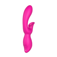 02426 | Vibrador Ponto G e Estimulador Clitoriano com 10 modos de vibração e 3 modos de pulsação - APHRODISIA