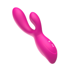 02428 | Vibrador Ponto G Movimento e Estimulador Clitoriano - APHRODISIA