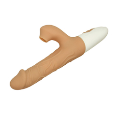 02435 | Vibrador Ponto G e Estimulador Clitoriano com 10 modos de vibração e movimentos de vai e vem ,e 10 modos de pulsação - VIPMIX