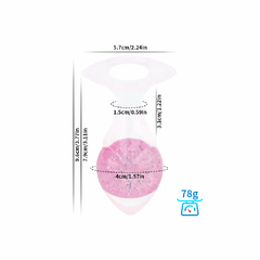 02450 | Plug Anal de Silicone Platina usando nova tecnologia com esfera de vidro Interno e Alça - Seta - Tamanho M - VIPMIX - E-VARIEDADES