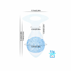 02456 | Plug Anal de Silicone Platina usando nova tecnologia com esfera de vidro Interno e Alça - Seta - Tamanho P - VIPMIX - comprar online