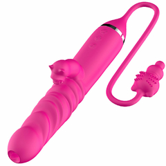 Imagem do 02560 | Vibrador Tripla Estimulação Vai e Vem - VIPMIX