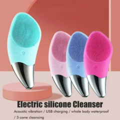 Limpiador Masajeador Facial Eléctrico Rostro Recargable Usb en internet